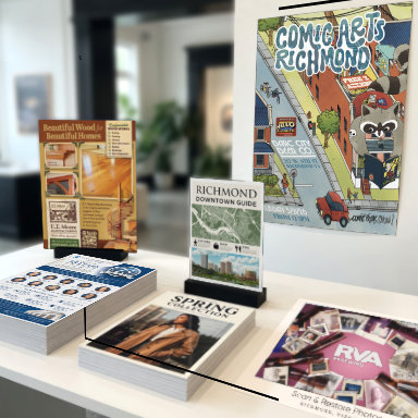 Posters and display printing sample